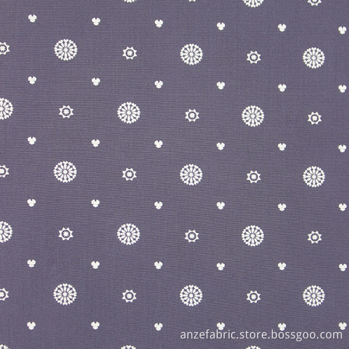 New design cotton printed poplin fabric